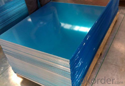 Mill Finished Aluminum Alloy Sheets with  PVC Film
