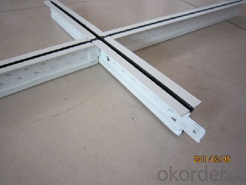 Metal Suspended Ceiling Main Tee And Cross Tee real-time ...