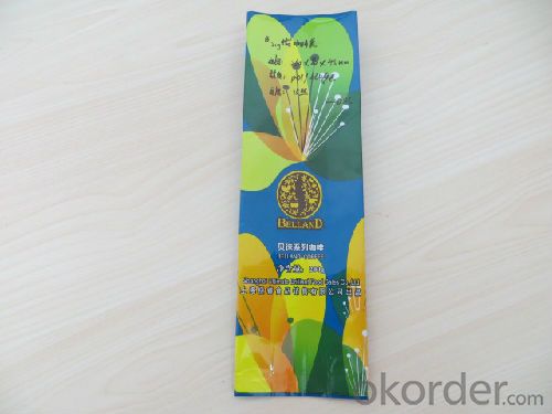 Back Middle Sealing Color Printed Flexible Packaging Bags