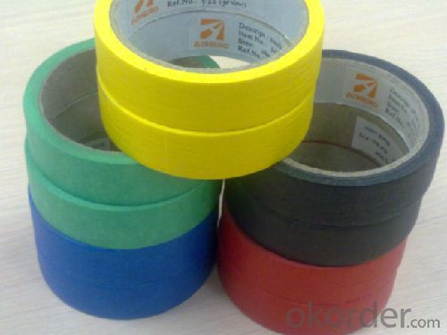 Masking Tape Low Tack Rubber Based Adhesive