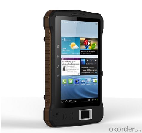Industrail Rugged Android Tablet PC with Fingerprint Reader RFID QR Code