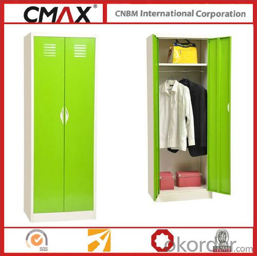 Steel Locker Two Door with Cloth Hanger CMAX-1C-2T