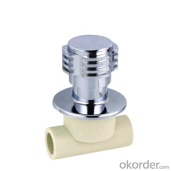 High Quality PP-R concealed porcelain core valve