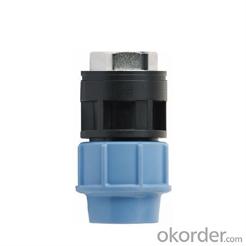 High  Quality  Frmale adaptor with brass threaded insert