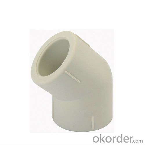 PPR 45 Degree Elbow High Quality Fittings Pipe Fitting