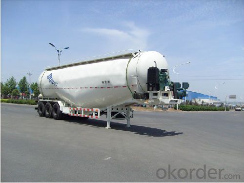 Cement Tanker Semi Trailer with 60 Cubic Meters