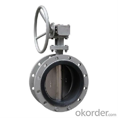 DUCTILE IRON BUTTERFLY VALVE DN1900 High Quality China