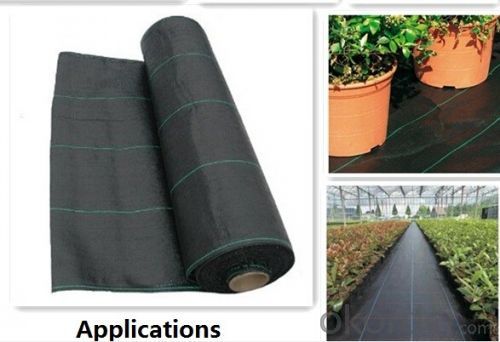 Silt Fence with Pocket/Weed Barrier/Woven Fabric