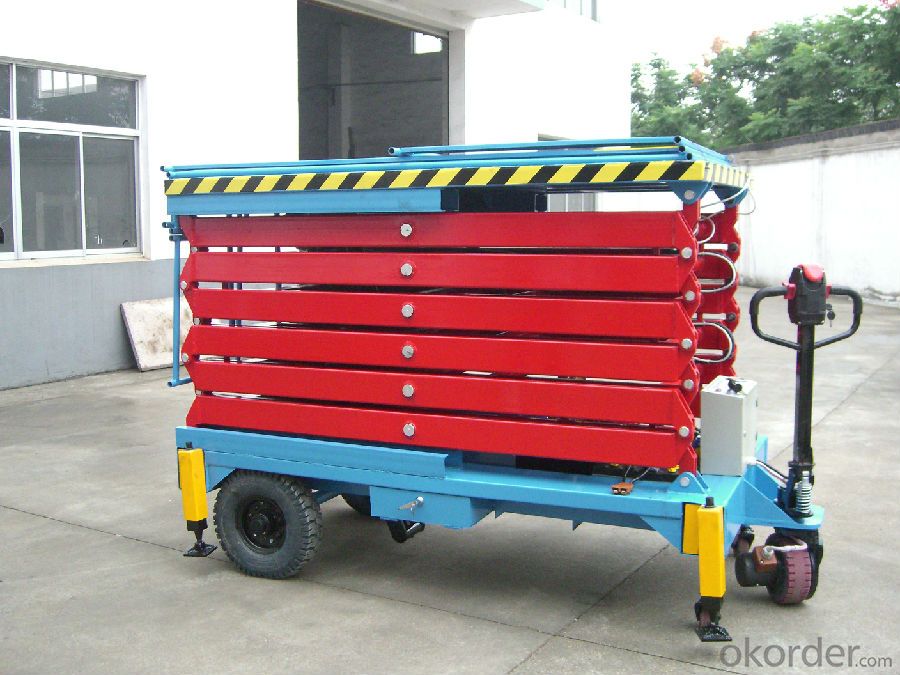 CMAX Manul Scissor Lift from 300kg to 1000kg