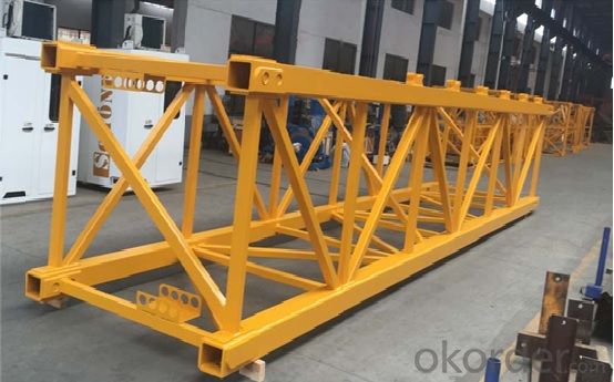 Famous Brand Tower Crane Spare Parts: Mast Section, Base Anchorage, Climbing Cage, Tie-in Frame