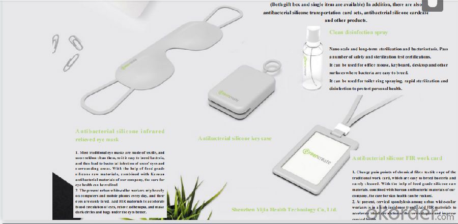 Antibacterial White-Collar Set From China FDA Certification