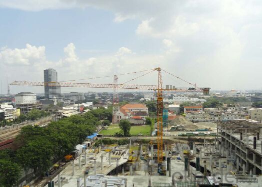 FO/23 tower crane Maximum  capacity : 10t Mast type: panel structured