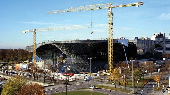 SCD160 TOWER CRANE With an internationally fashionable appearance