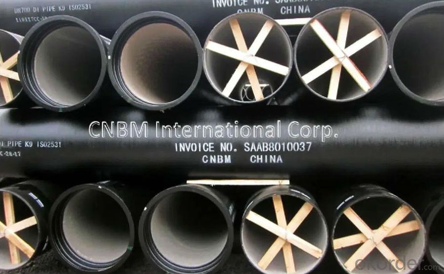 ISO2531/En545/En598 Centrifugal Dcutile Iron Pipe