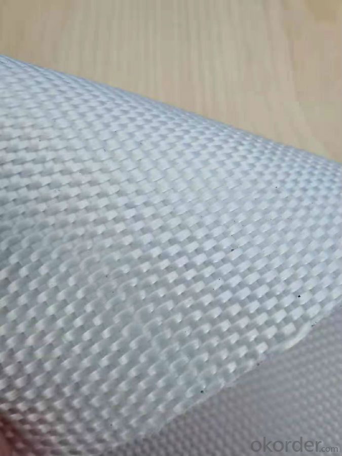 High Strength PET Woven Geotextile White Color WOVEN GEOTEXTILE/HIGH STRENGTH