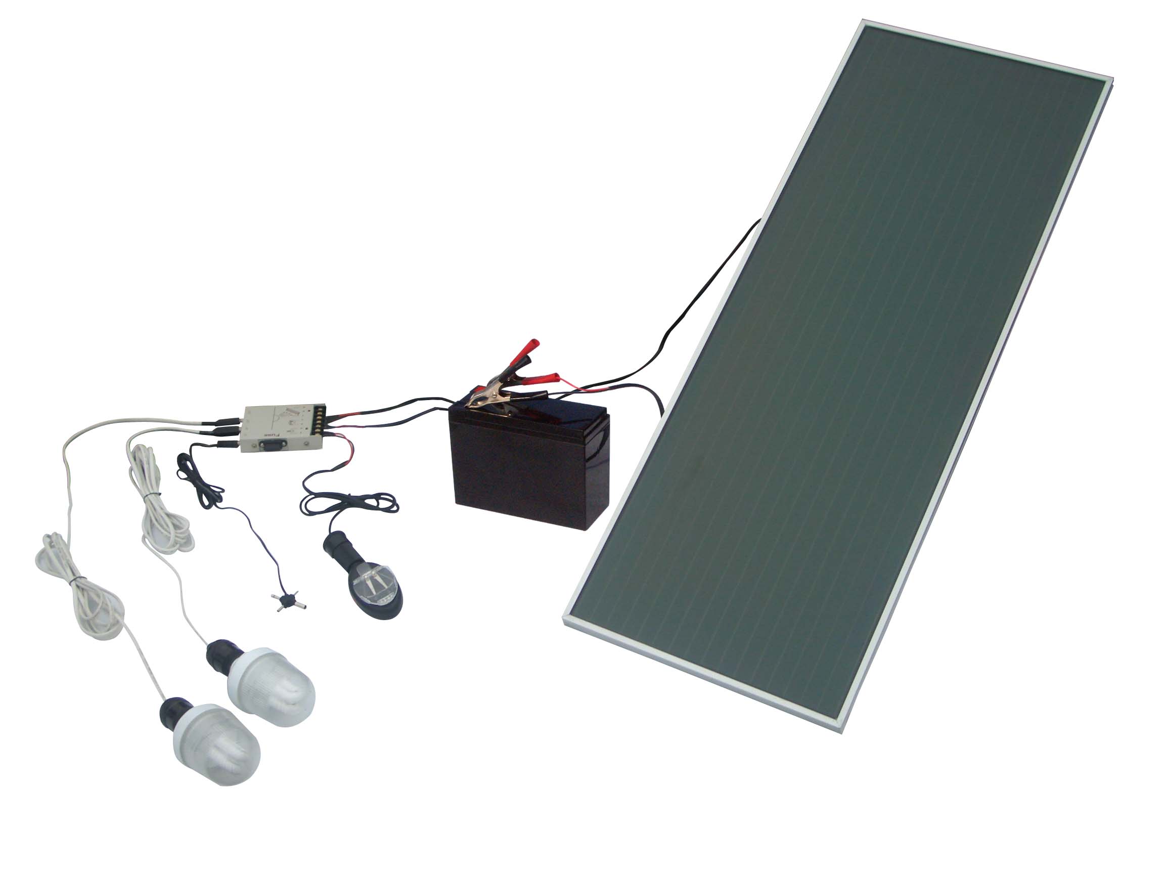 TPS-20515W Solar  LED DC Lighting Kit