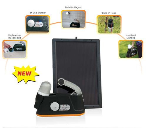 Solar Portable Power Kit 6W(TPS-201) System 1