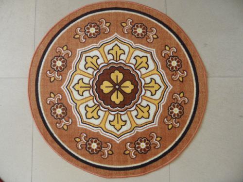 Round Printed Floor Mat with Cheap Price System 1