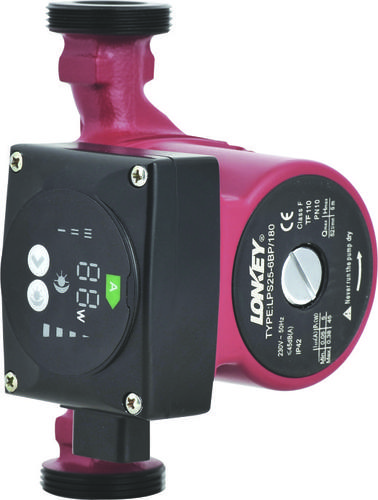 Energy Saving Hot Water Circulation Pump, Low Consumption Pump, Class A Intelligent Pump. System 1