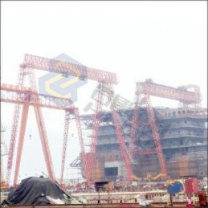 Shipyard gantry crane02