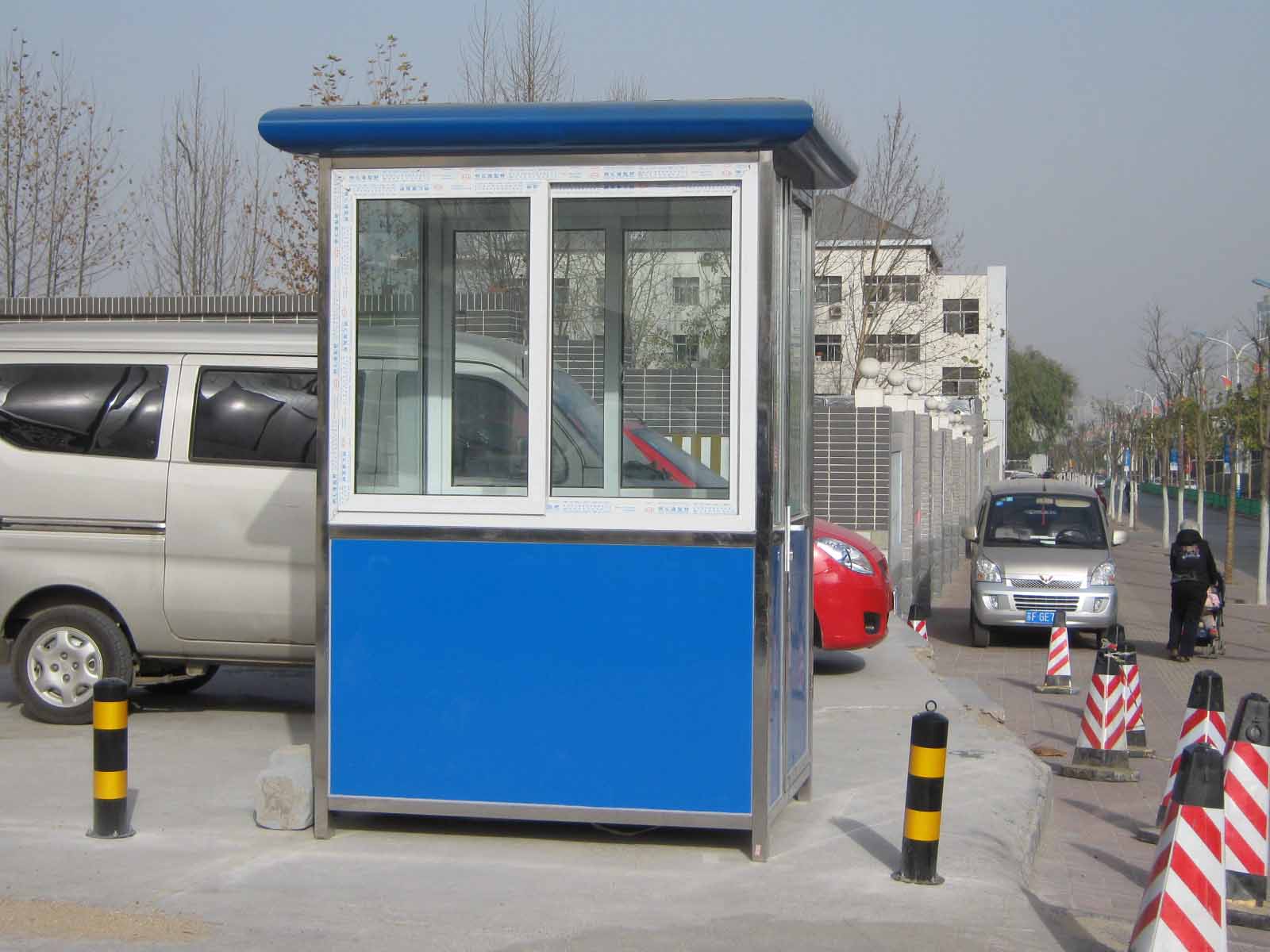 Prefabricated Steel Structure Sentry Box With Good Price and Good Quality