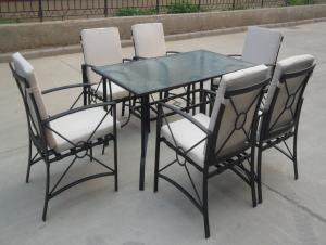 Metal Dining Sets Modern Design Hot Sale to North American Markets 70003F