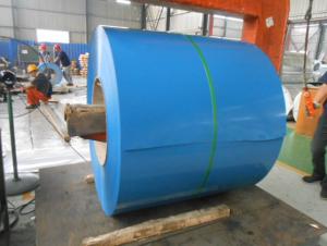PRE-PAINTED GALVANIZED STEEL COIL AZURE BLUE System 1