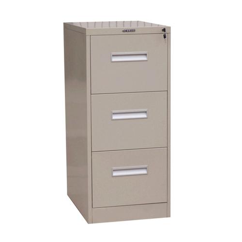 3  Drawer Vetical File Cabinet with handles System 1