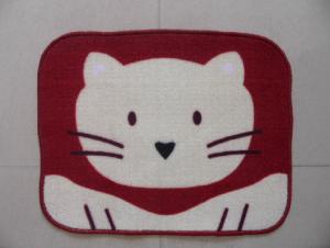 Red Color Polyester Mat
