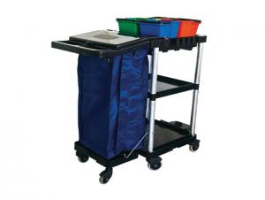 Plastic Janitor Cart with Wheels or Service Cart
