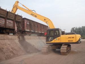 JCM921 coal unloading excavator with long boom 21 tons