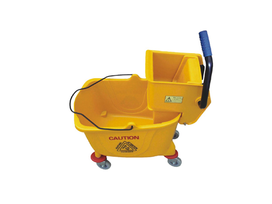 Mop Wringer Squeegee Bucket System 1