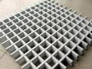 china manufacturer aluminum grate grid open false cell ceiling title