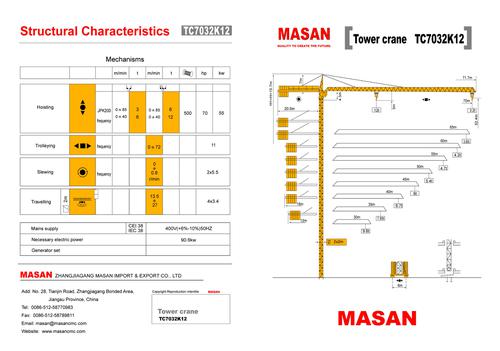 TC7032 K12 Tower Crane System 1