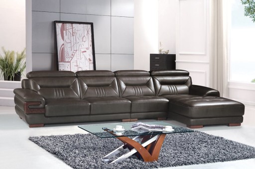 Modern  fashion  Chinese leather sofa