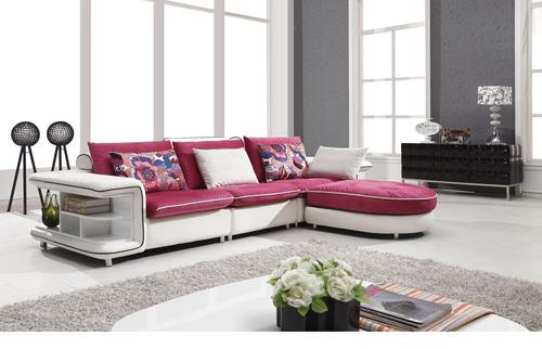 Modern fashion Chinese  leather  sofa System 1