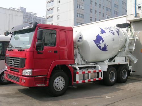 Concrete Mixer Truck of HOWO  With 8 Cubic Meters System 1