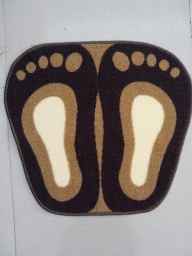 Feet Shape Floor Mat For Decoration System 1