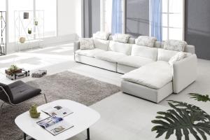 Modern fashion Chinese leather sofa Heat insulation