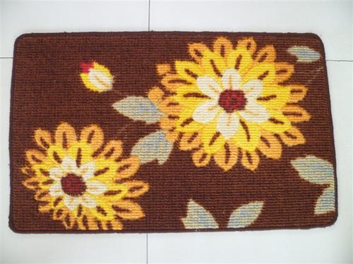 40CM X 60 CM Flower Pattern Floor Carpet System 1