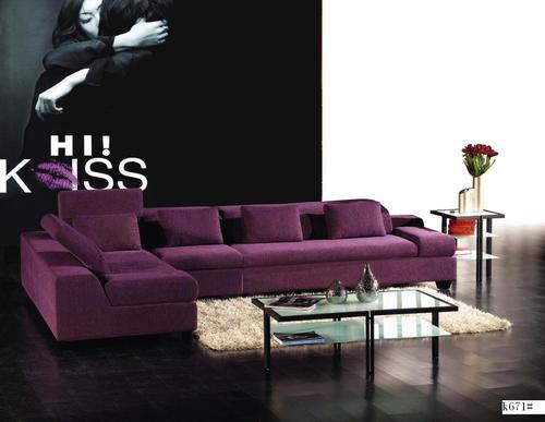 Modern colorful fabric sofa System 1