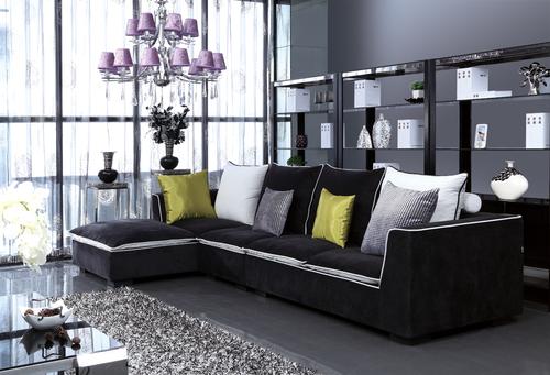 Modern colorful fabric sofa 2015 new styles System 1