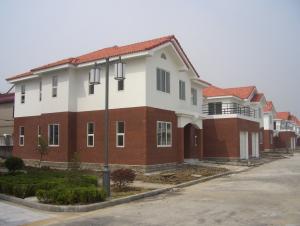 Prefabricated  Light Steel House with Two Storeys System 1