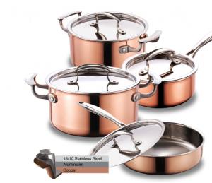 Tri ply Stainless Steel Cookware Sets