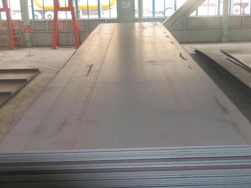 The A537CL2 container steel plate production