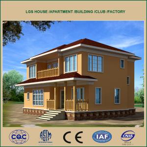 Prefabricated Light Steel Structure Villa and House System 1