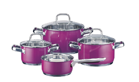 Stainless Steel Cookware Sets-4 System 1