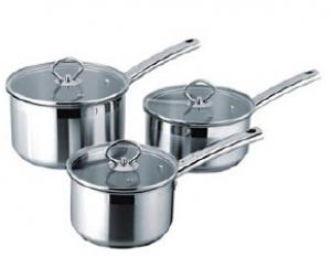 Stainless steel cookware set6 System 1