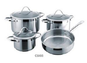 Stainless steel cookware set9 System 1