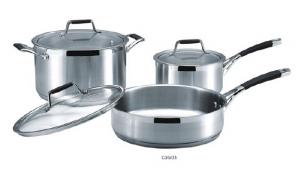 Stainless steel cookware set16 System 1